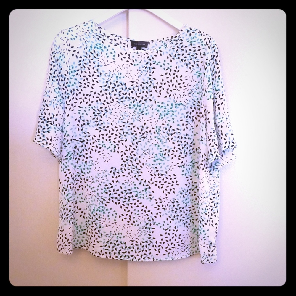 NWT Ruffle Sleeve Blouse